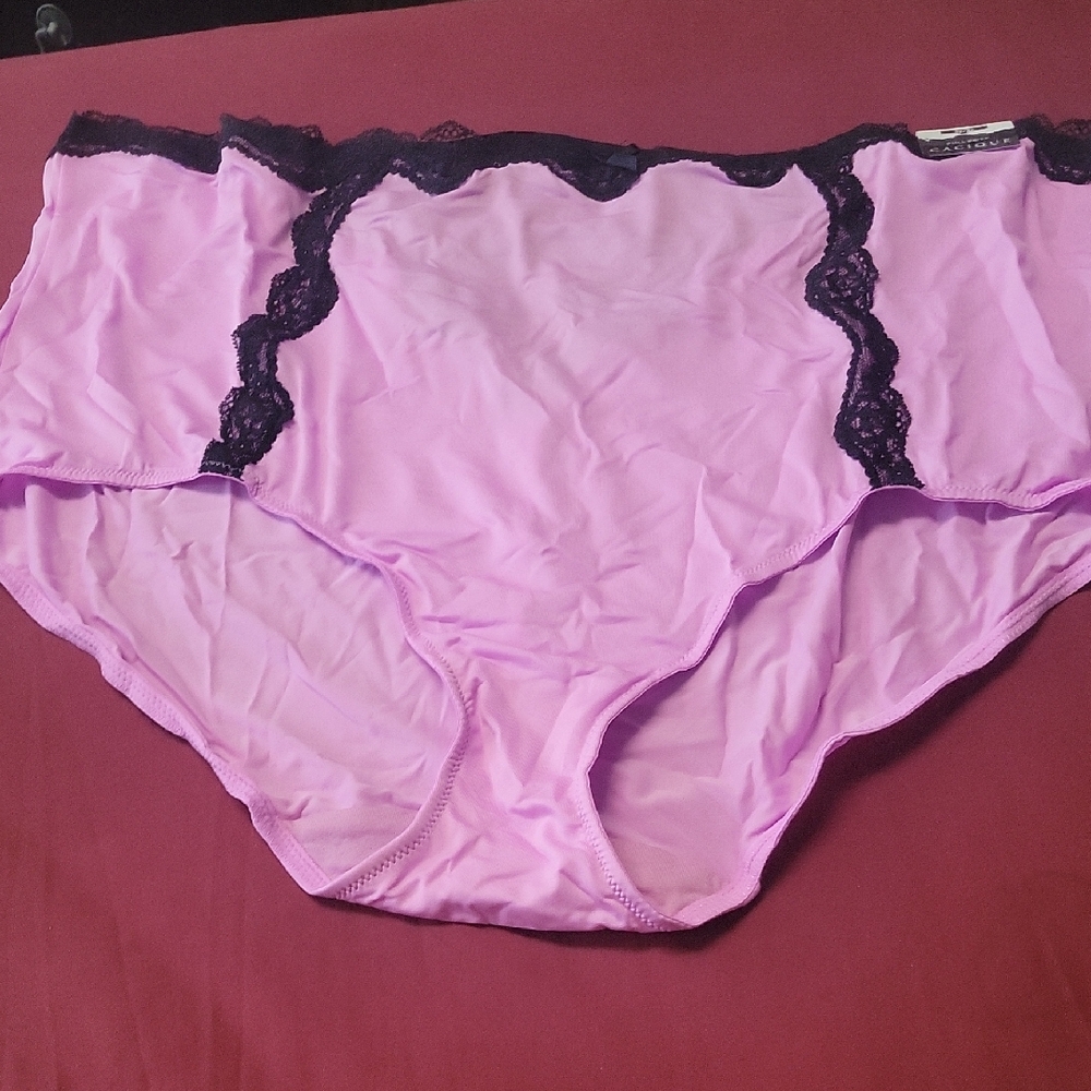 Cacique Lavender Lace Trim Panties